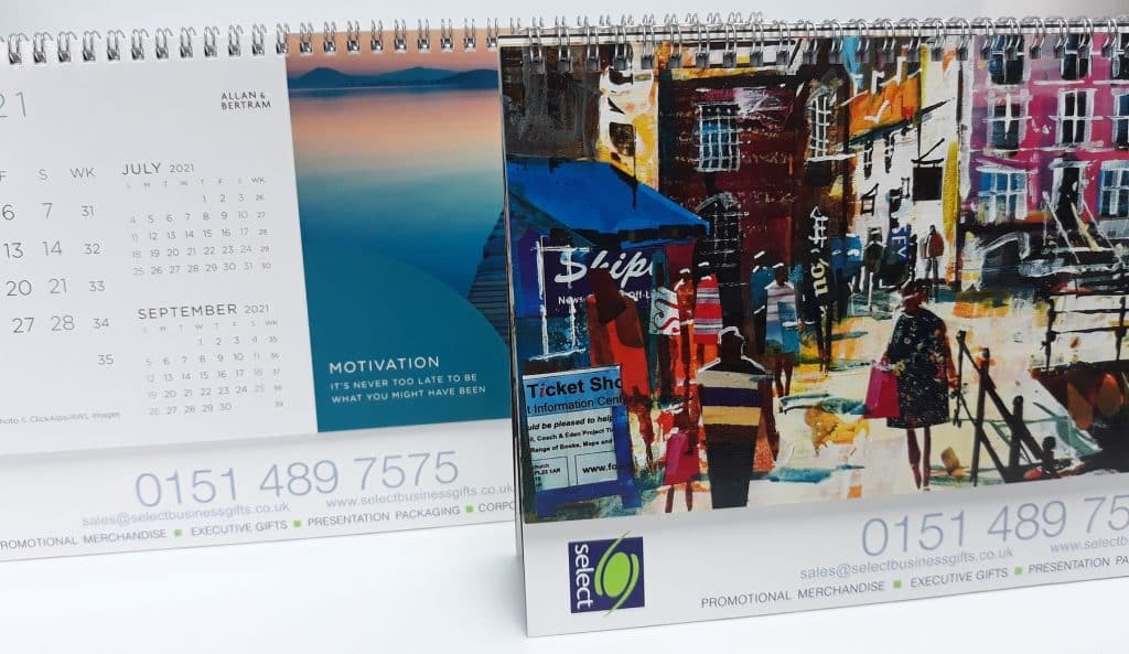 These prestige quality wall and desk calendars can create a great image of your company or organisation, which we have proved numerous times.