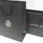 Rope handled mat laminated bags