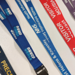 Flat Ribbed Polyester Branded Lanyards