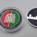 Medallions supplied in acrylic case