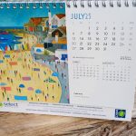 'Art' 2025 desk calendar