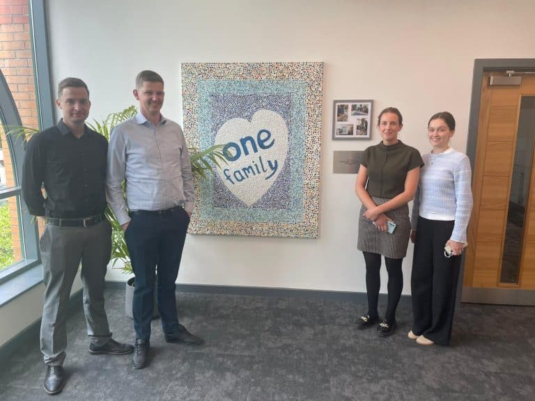 Factory visit by the Select office team