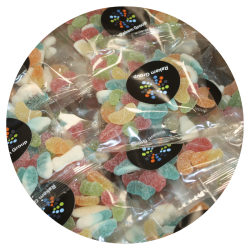 Clear Bag with Printed Label - Fizzy Mix