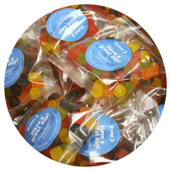 Clear Bag with Printed Label - Midget Gems