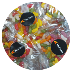 Clear Bag with Printed Label - Jelly Beans