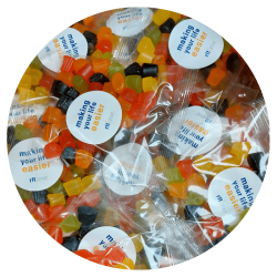 Clear Bag with Printed Label_Midget Gems