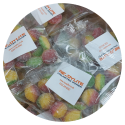Clear Bag with Printed Label - Rosey Apples